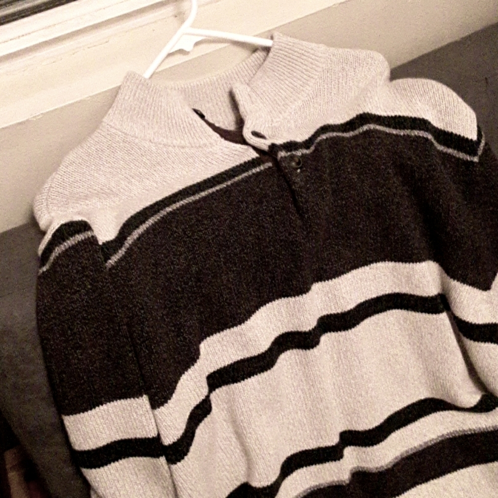 Chaps Mockneck Sweater